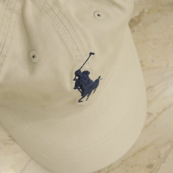 Polo Ralph Lauren Big Pony Cap | Off White 3 Logo Hat | Classic Adjustable Cap - Picture 5 of 7